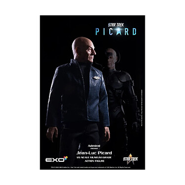 Star Trek : Picard - Figurine 1/6 Jean-Luc Picard 28 cm pas cher