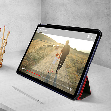 Avis Avizar Étui Huawei MatePad 10.4 et 10.4 2022 Support Vidéo et clavier Design Fin Rouge
