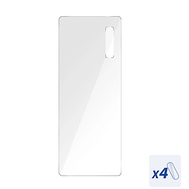 3mk Pack 4 Films Caméra pour Vivo Y70 FlexibleGlass  Transparent