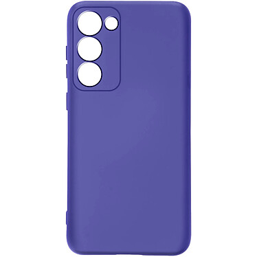 Avizar Coque pour Samsung Galaxy S23 Silicone Semi-rigide Finition Douce au Toucher Fine  Violet