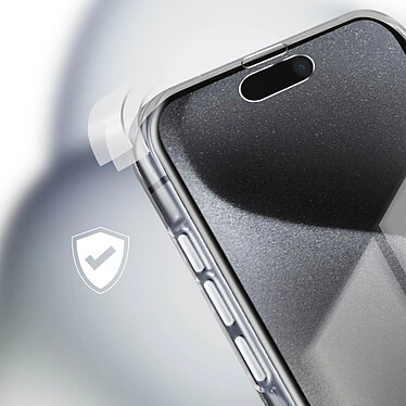 Avis Avizar Coque Intégrale pour iPhone 15 Pro Arrière Rigide et Avant Souple Transparent