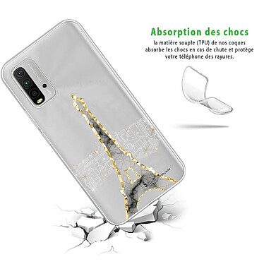 Avis LaCoqueFrançaise Coque Xiaomi Redmi 9T 360 intégrale transparente Motif Illumination de paris Tendance