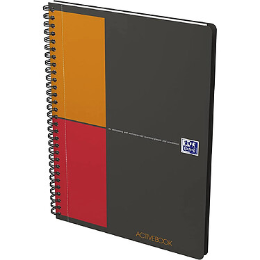 OXFORD Cahier 'ACTIVEBOOK' B5 quadrillé 80 feuilles 90g