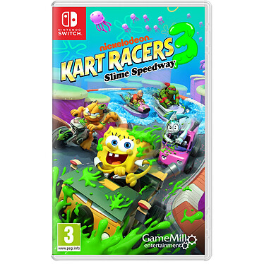 Nickelodeon Kart Racers 3 Slime Speedway 3 Nintendo SWITCH