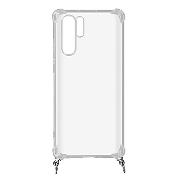 Avizar Coque Huawei P30 Pro Anneau personnalisable avec bijou/Chaîne - Transparent