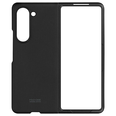 Avizar Coque pour Samsung Galaxy Z Fold 5 Polycarbonate Rigide Finition Mate  Noir