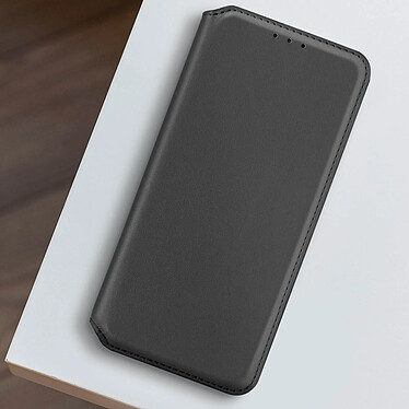 Avizar Étui pour Xiaomi Redmi 9A Porte-carte Support Vidéo Clapet Magnétique  Noir pas cher