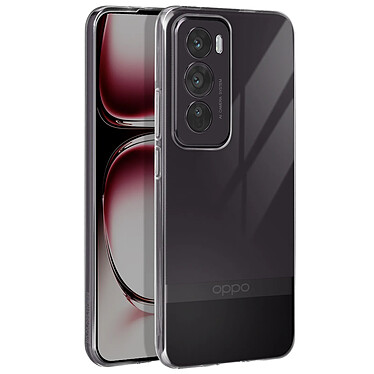 Avizar Coque pour Oppo Reno 12 Pro Silicone Gel Souple Épaisseur 1mm Transparent