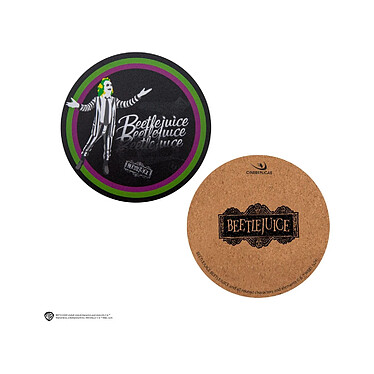 Acheter Beetlejuice - Pack 4 sous-verres Beetlejuice