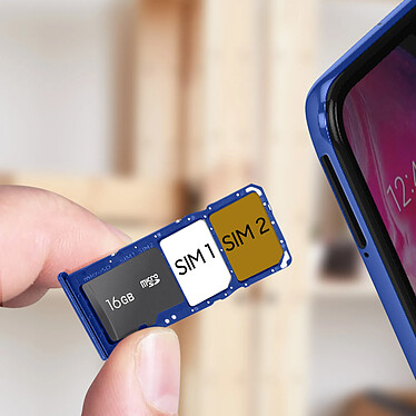 Avis Clappio Tiroir Carte SIM de Remplacement pour Samsung Galaxy A70  bleu