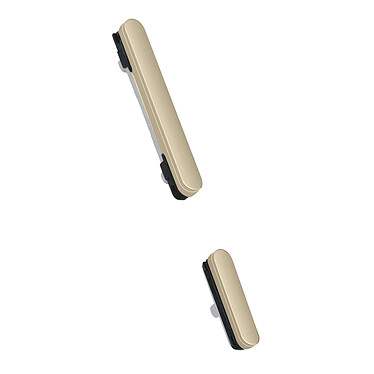 Clappio Bouton Power et Volume pour Samsung Galaxy S24 Ultra Beige