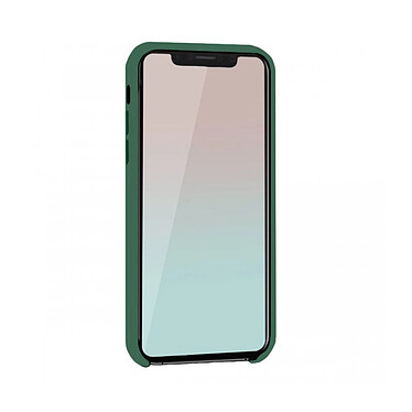 Avis Evetane Coque iPhone 12 Mini Silicone liquide Vert Foret + 2 Vitres en Verre trempé Protection écran Antichocs