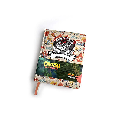 Crash Bandicoot - Cahier A5 Racer