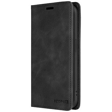 Avizar Étui pour iPhone 15 Pro Portefeuille Technologie Blocage RFID  Noir