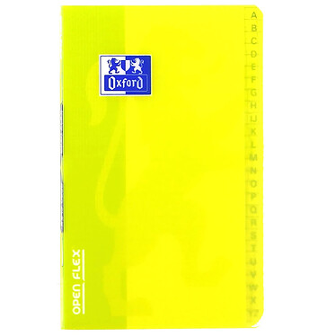 Acheter OXFORD Répertoire OPENFLEX 9x14cm Piqûre 96 pages 90g petits carreaux Coloris aléatoire