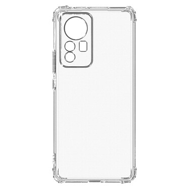 Avizar Coque pour Xiaomi 12 Pro Silicone Gel Coins Renforcés  Transparent