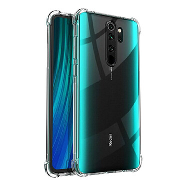 Evetane Coque Xiaomi Redmi Note 8 Pro Anti-Chocs avec Bords Renforcés en silicone transparente Motif