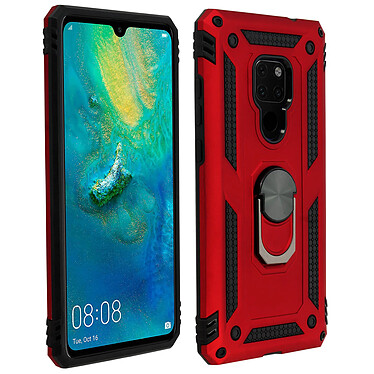 Avizar Coque Rouge Bi-matières pour Huawei Mate 20