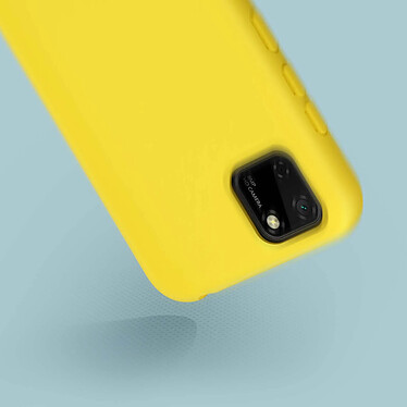 Avis Avizar Coque Huawei Y5p Silicone Semi-rigide Finition Soft Touch Jaune