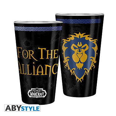 Avis World Of Warcraft - Verre XXL Alliance