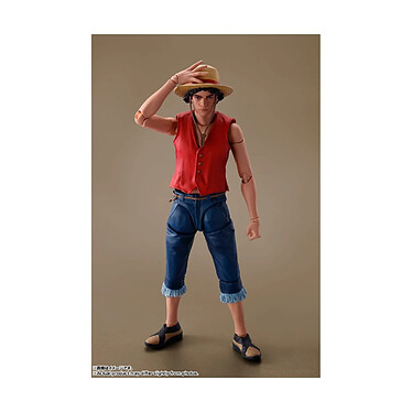 One Piece - Figurine S.H. Figuarts Monkey D. Luffy (Netflix) 14 cm pas cher