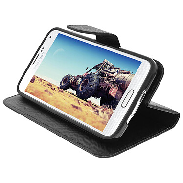 Acheter Avizar Etui folio Noir Porte-Carte pour Samsung Galaxy S5 , Samsung Galaxy S5 New