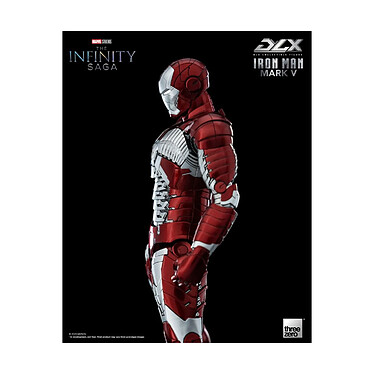 Acheter Infinity Saga - Figurine 1/12 DLX Iron Man Mark 5 17 cm