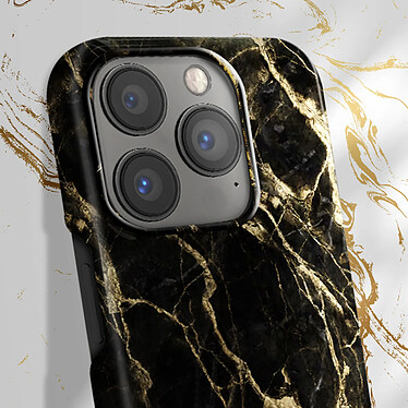 Acheter iDeal of Sweden Coque pour iPhone 13 Pro Marbré Luxe Ultra fine Golden Smoke Marble Noir / Or