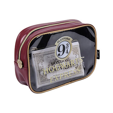 Harry Potter - Trousse de toilette et sac Hogwarts Express