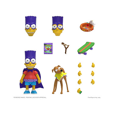 Les Simpson - Figurine Ultimates Bartman 18 cm