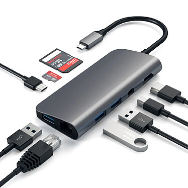 Avis Satechi Multiports USB-C Space Gray