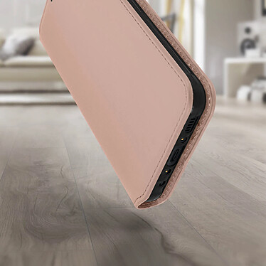 Avizar Housse Folio pour Samsung Galaxy Xcover 5 Folio Portefeuille Fonction Support Rose gold pas cher