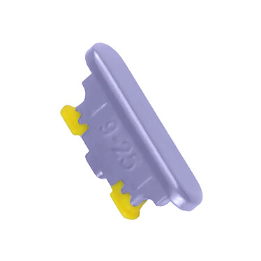 Clappio Bouton Power pour Samsung Galaxy A54 et A34 Violet