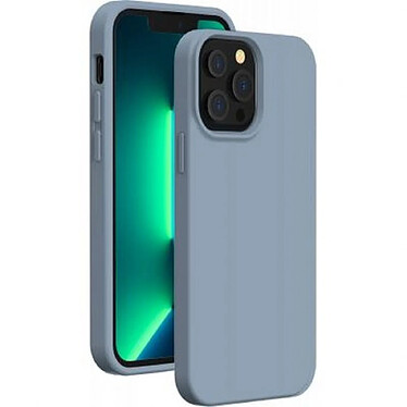 BigBen Connected Coque pour iPhone 13 Pro Rigide en Silicone Soft Touch Bleu