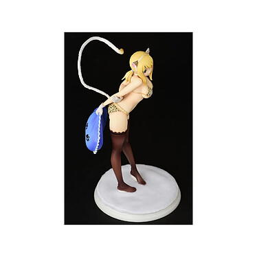 Fairy Tail - Statuette 1/6 Lucy Heartfilia Leopard print CAT Gravure_Style 25 cm pas cher