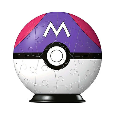 Pokémon - Puzzle 3D Pokéballs : Master Ball (54 pièces)