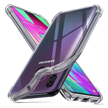 Avis Evetane Coque Galaxy A40 ANTI CHOCS silicone transparente Motif bords renforcés