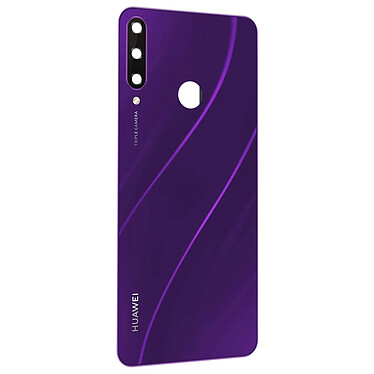 Clappio Cache Batterie pour Huawei Y6p Adhésif Intégré Violet