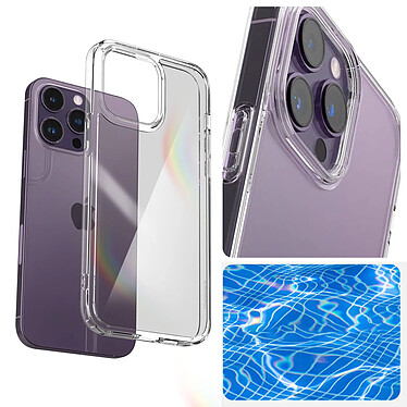 Spigen SGP Coque Spigen iPhone 14 Pro Max Transparent ultra-clair Antichoc Série Ultra Hybrid pas cher