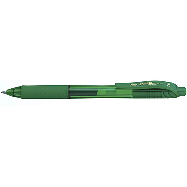 PENTEL Stylo Roller Encre Gel Rétractable ENERGEL X BL107 Pointe 0,7 mm Vert x 12