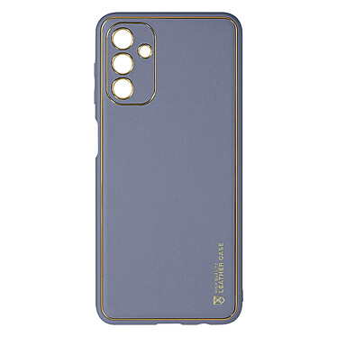 Avizar Coque pour Samsung Galaxy A13 5G et A04s Simili Cuir Polycarbonate Rigide Bleu