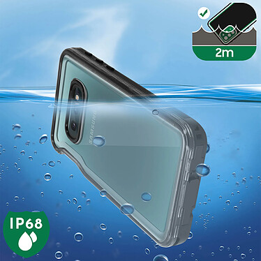 Avis Redpepper Coque Pour Samsung Galaxy S10e Bi-matière Waterproof 2m Film Écran  Noir