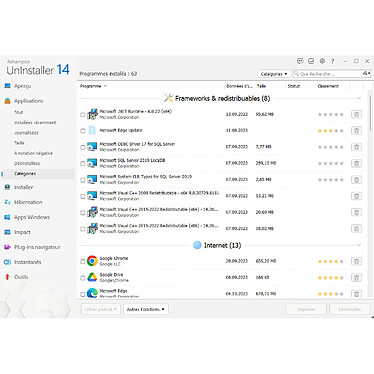 Ashampoo Uninstaller 14 - Licence perpétuelle - 1 poste - A télécharger pas cher