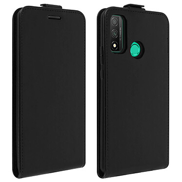 Avizar Étui Huawei P smart 2020 Clapet Vertical Protection Porte-carte - Noir