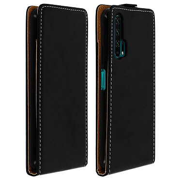 Avizar Étui Honor 20 Pro Housse Clapet Vertical Protection Porte-carte Noir