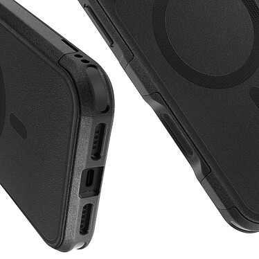 Acheter 4smarts Coque MagSafe pour iPhone 16 Pro Max Antichoc avec Bords Surélevés Noir