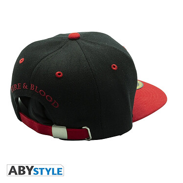 Avis Game Of Thrones - Casquette snapback Noir & Rouge Targaryen