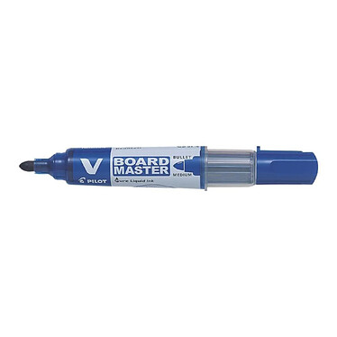 PILOT Marqueur pour tableau blanc V BOARD MASTER Pointe Ogive Moyenne Bleu x 10