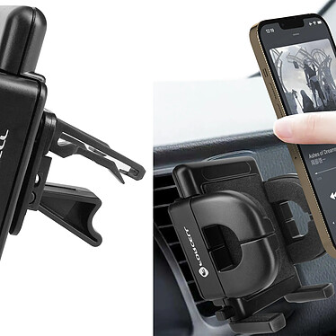 Acheter Forcell Support Voiture pour Smartphone Pare Brise et Tableau de Bord Bras Souple  Noir