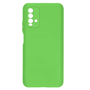 Avizar Coque Xiaomi Redmi 9T Silicone Semi-rigide Finition Soft Touch Fine vert